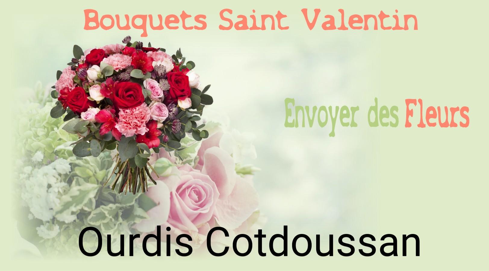 Roses de Saint-Valentin livrées à Ourdis-Cotdoussan